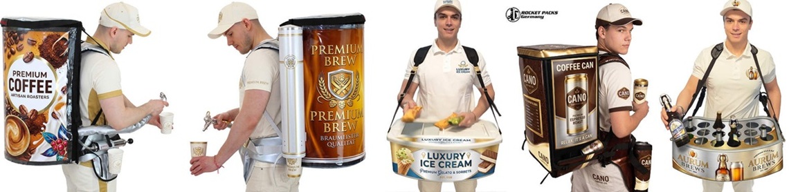 Discover high-end coffee backpacks for professional mobile catering. Premium quality, perfect branding surfaces, and ultimate comfort. Order directly from the manufacturer!